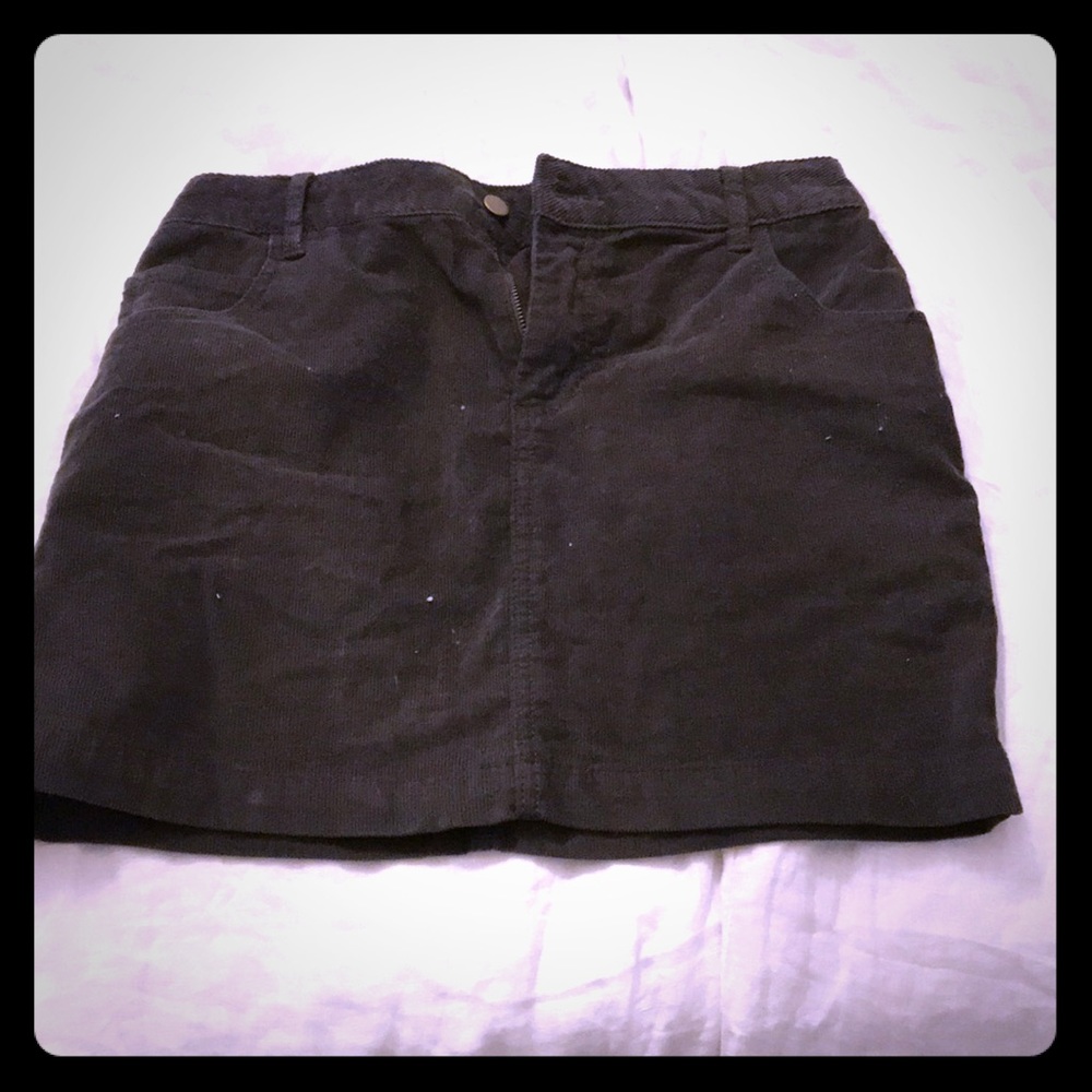 Courderoy Mini Skirt